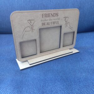 Best Friends Photo Frame Laser Cut